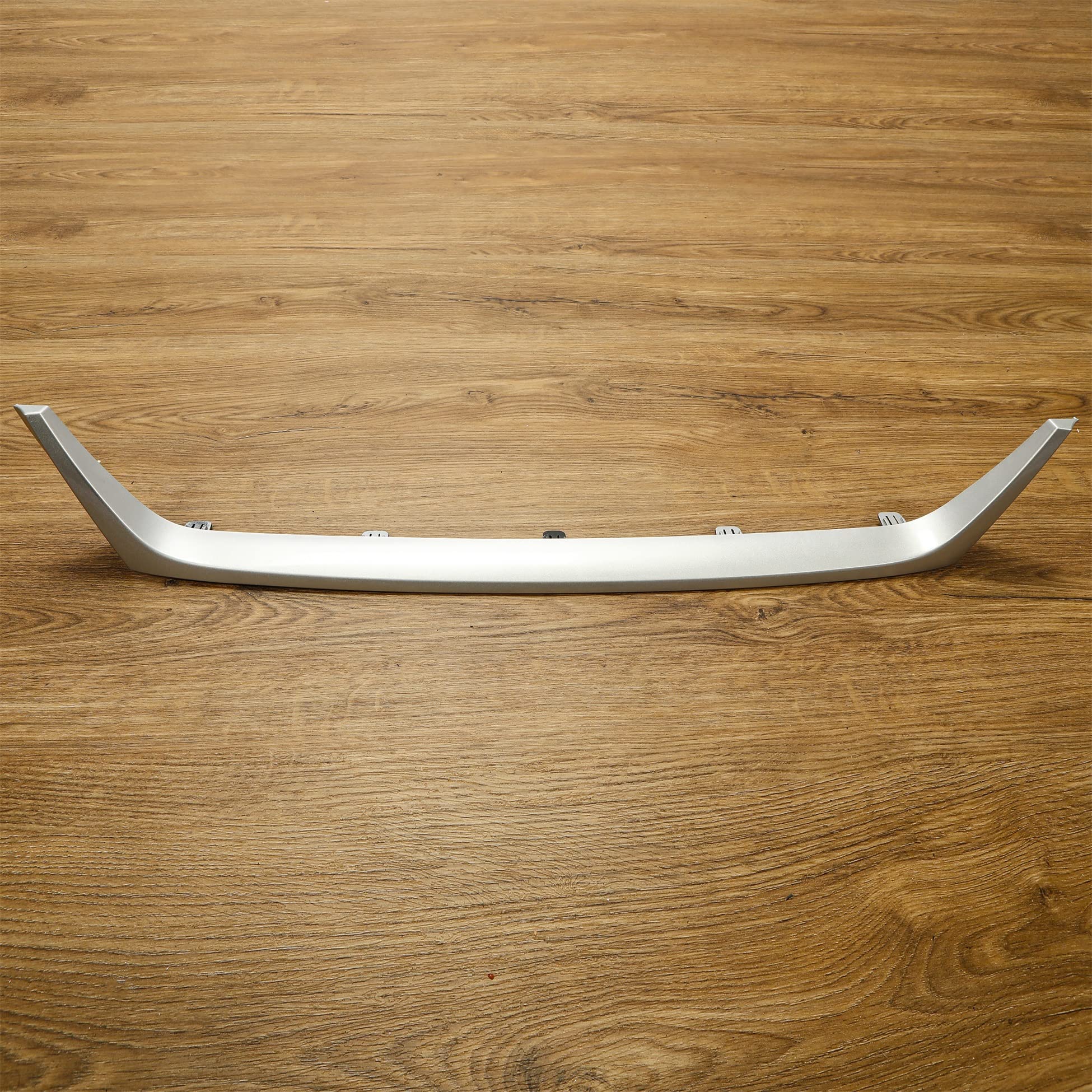 HECASA Silver Painted Front Grille Trim Replacement for 2013-2016 Toyota Venza - Compatible with TO1044113 & 527110T010 - Perfect for Car Bumper Repair & Customization