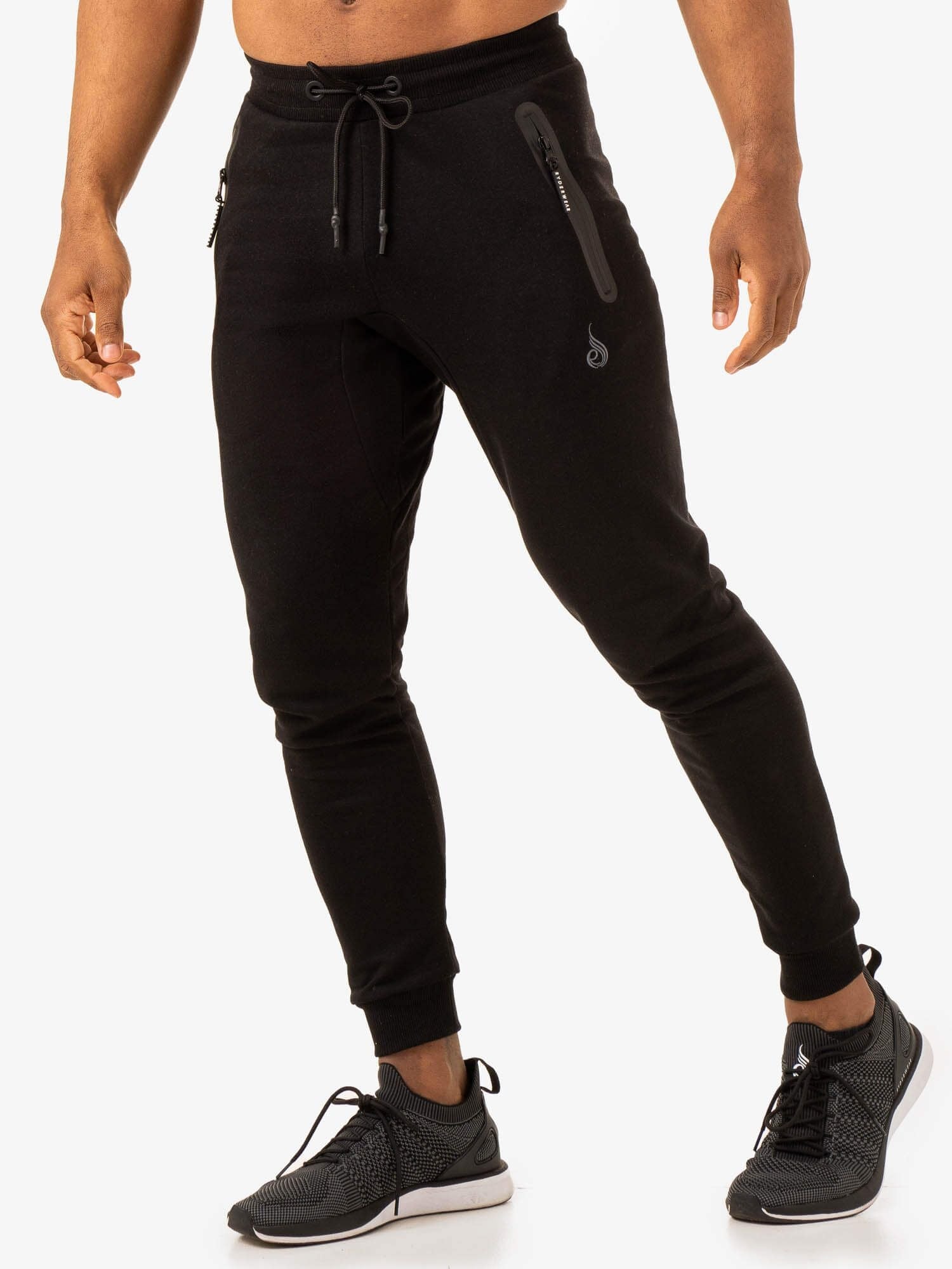Overdrive Track Pant - Men's Athletic Joggers for Running & Gym - Black - Comfortable & Breathable Workout Pants for Training & Casual Wear