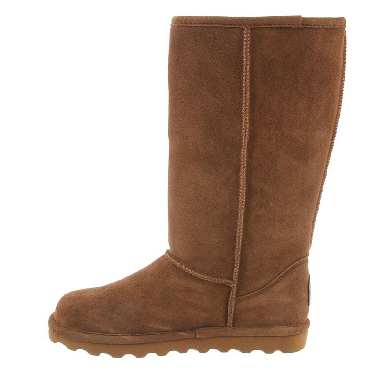 BEARPAW Women's Elle Tall Wide Winter Boots - Classic Suede Slip-On Ankle Boots for Women | Warm & Comfortable Snow Boots in Multiple Colors | Perfect for Cold Weather, Outdoor Activities & Casual Wear