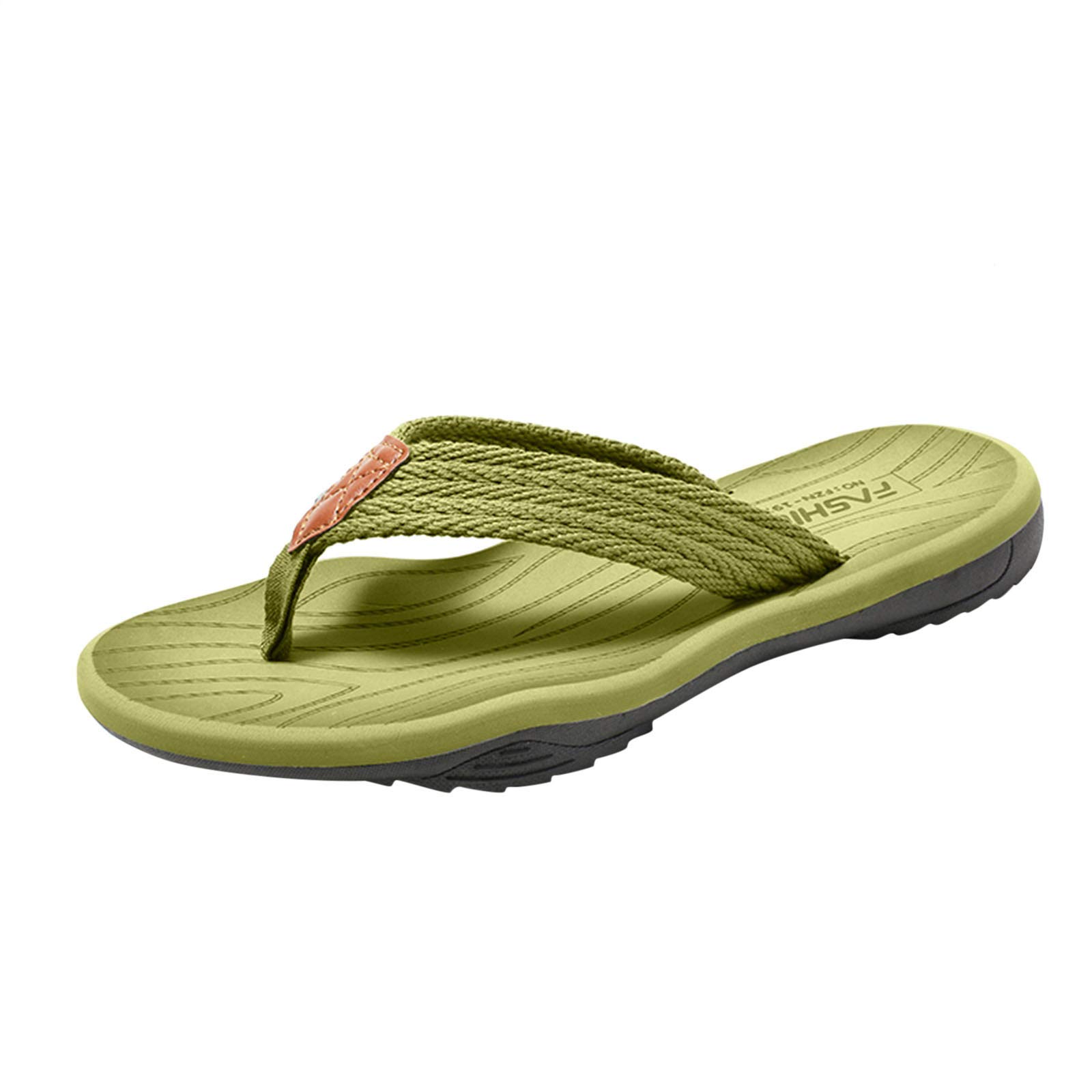 Women's Closed Toe Beach Shoes - Comfortable & Sexy Sandals for Women & Boys Size 5 - Non-Slip Water Shoes for Pool, Surfing & Vacation - Green (12 Pairs) - Perfect for Beach, Water Sports & Outdoor Activities