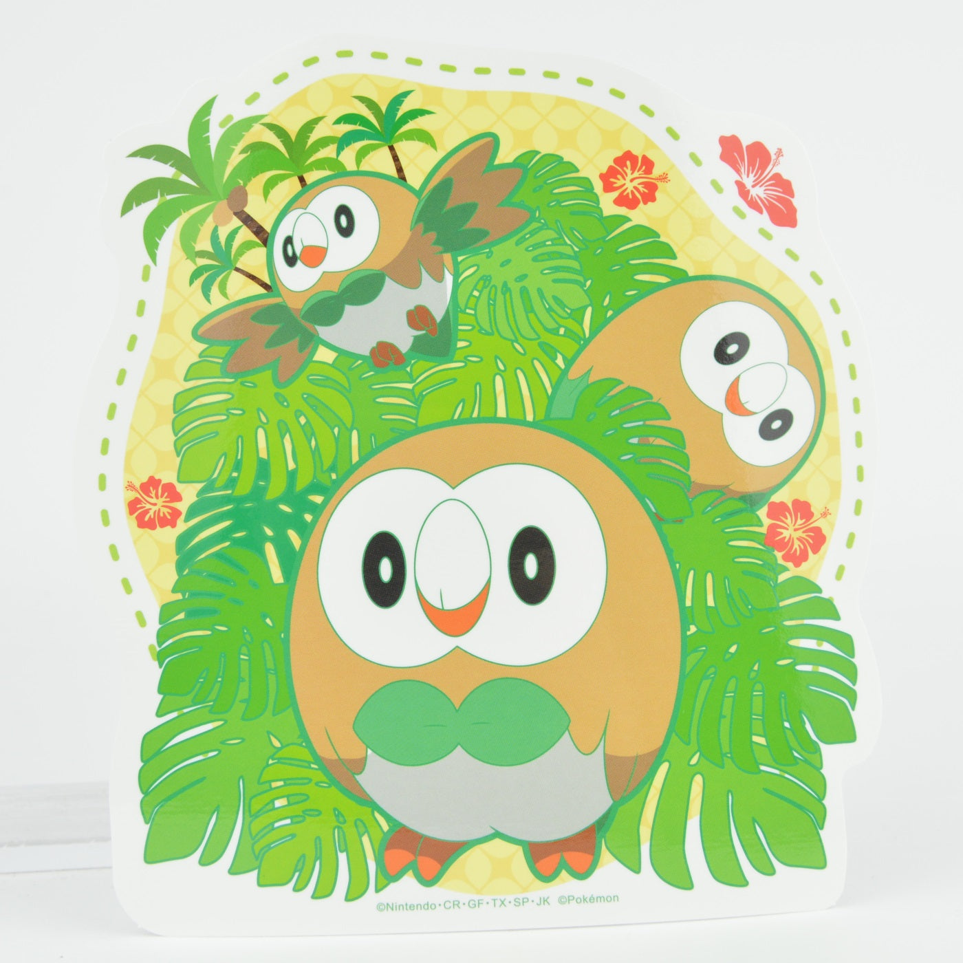 Pokemon Sun & Moon 4 Inch Collectible Stickers - Japanese Anime Character Decals for Laptops, Water Bottles & Notebooks