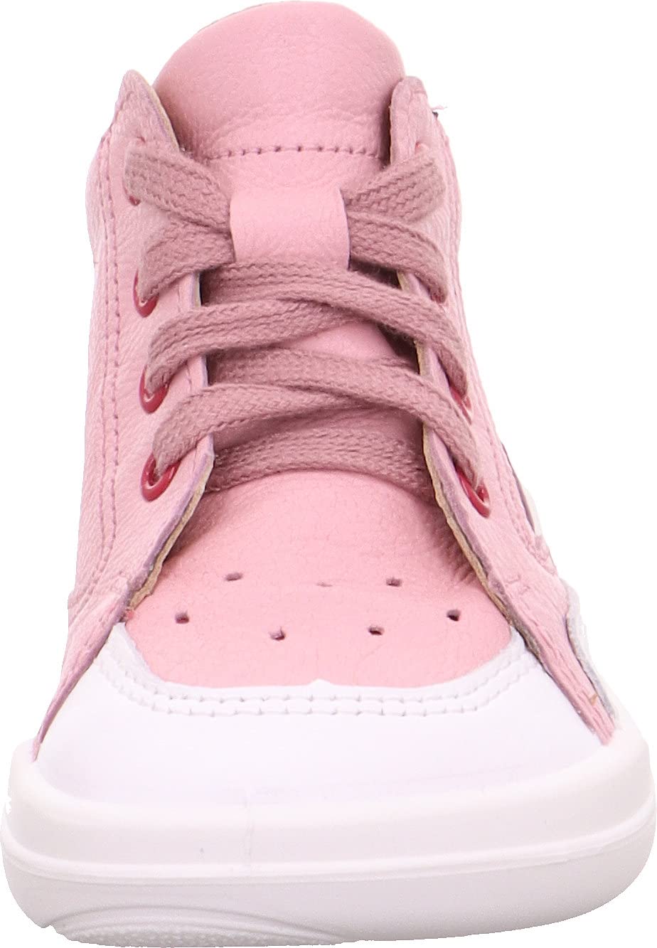 Superfit Girls' Low-Top Sneakers - Pink & White Athletic Shoes for Toddlers Size 2/3 US - Perfect for Playground, Preschool & Everyday Wear