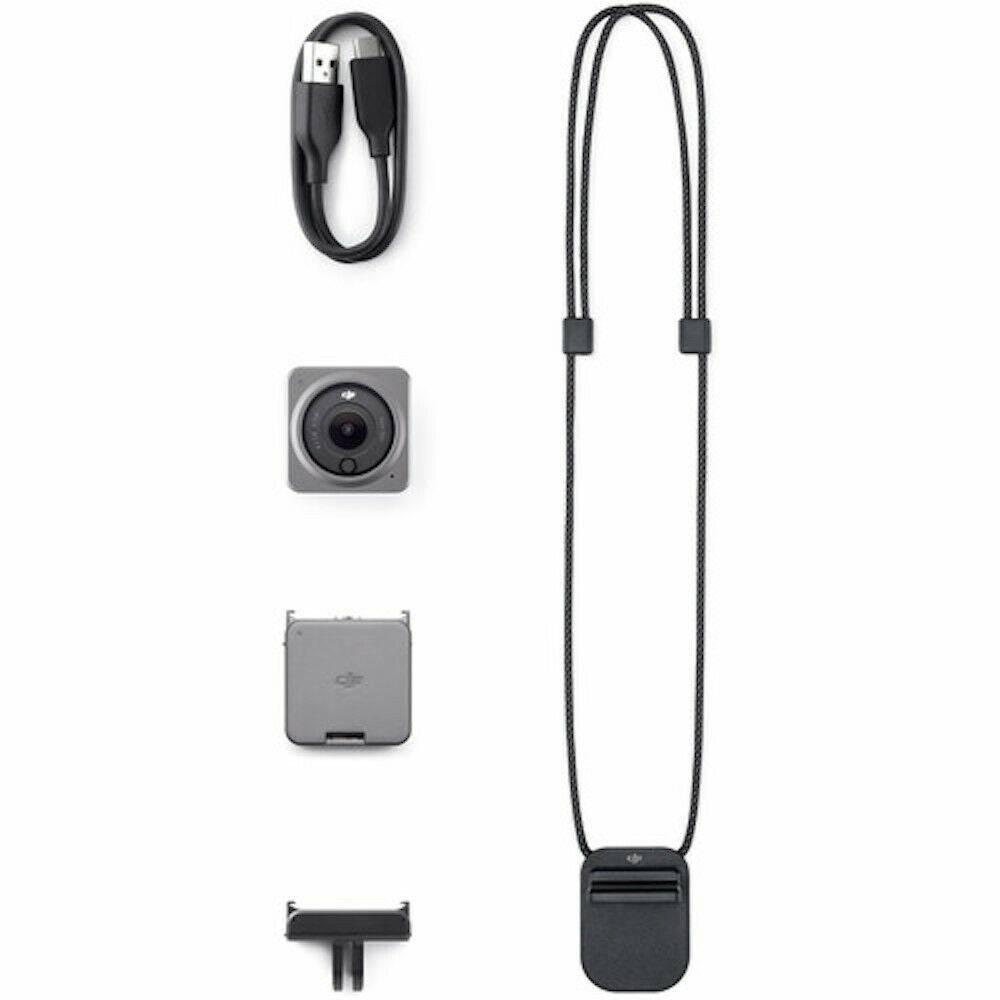 Refurbished DJI Action 2 Power Combo - 4K Waterproof Action Camera with Magnetic Mount for Vlogging, Sports & Adventure - Perfect for Surfing, Skiing, Cycling & Travel Videos