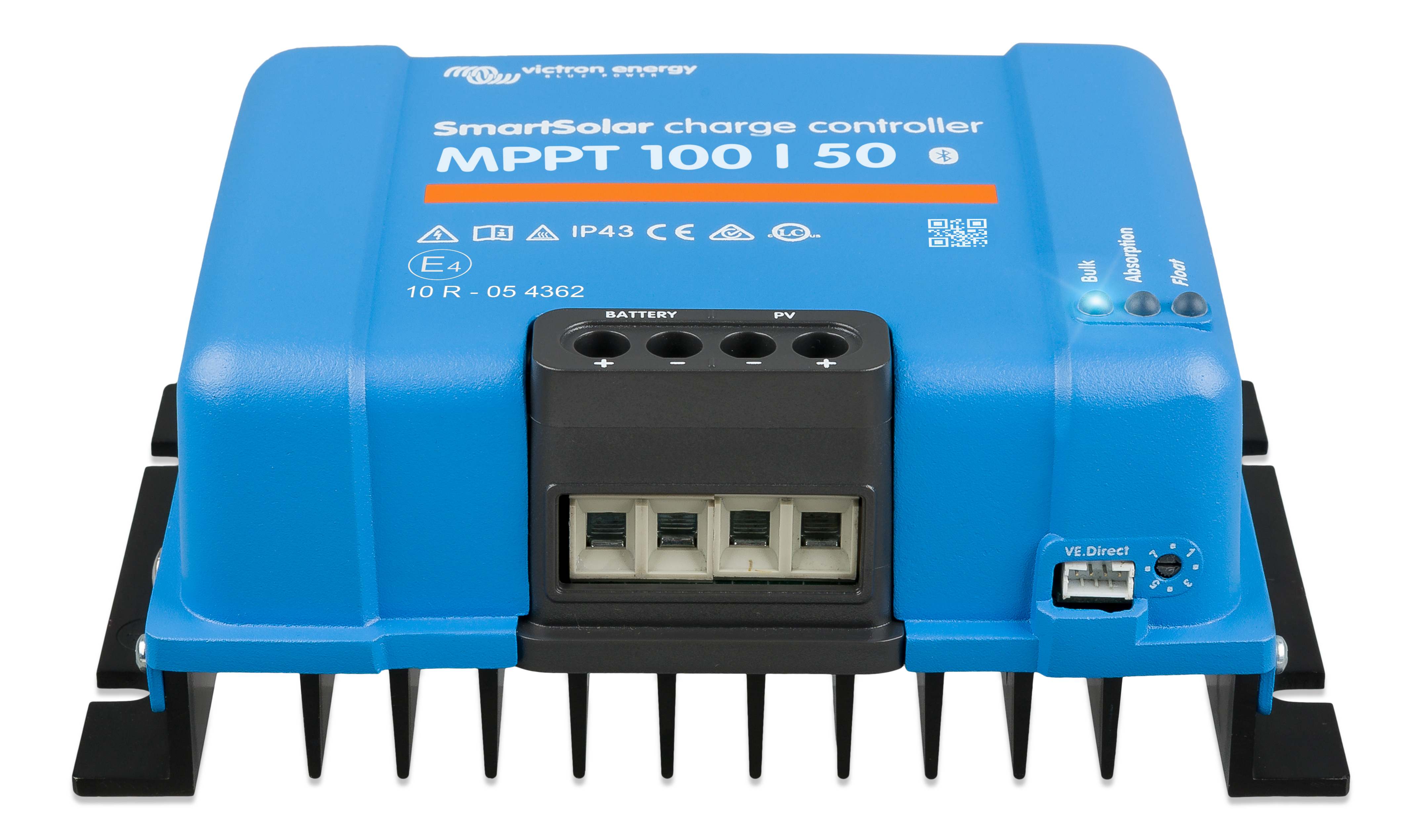 Victron Energy SmartSolar MPPT 100/50 Solar Charge Controller - 12V/24V/48V, 50A Max Input - Perfect for RVs, Boats & Off-Grid Solar Systems