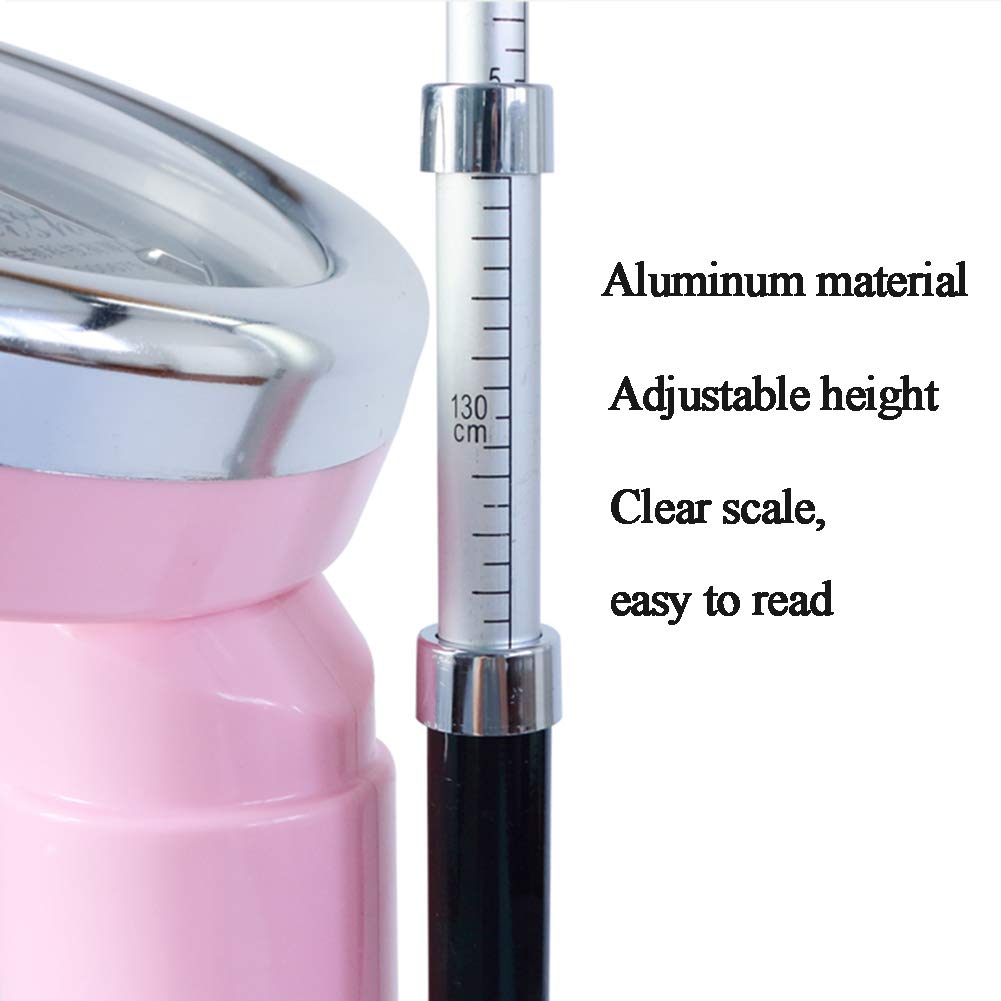 ADASP Mechanical Scale with Height Rod - Extra Large Analog Dial for Accurate Weight & Height Measurement | Perfect for Gym, Home, Bathroom, Hotel & School Use