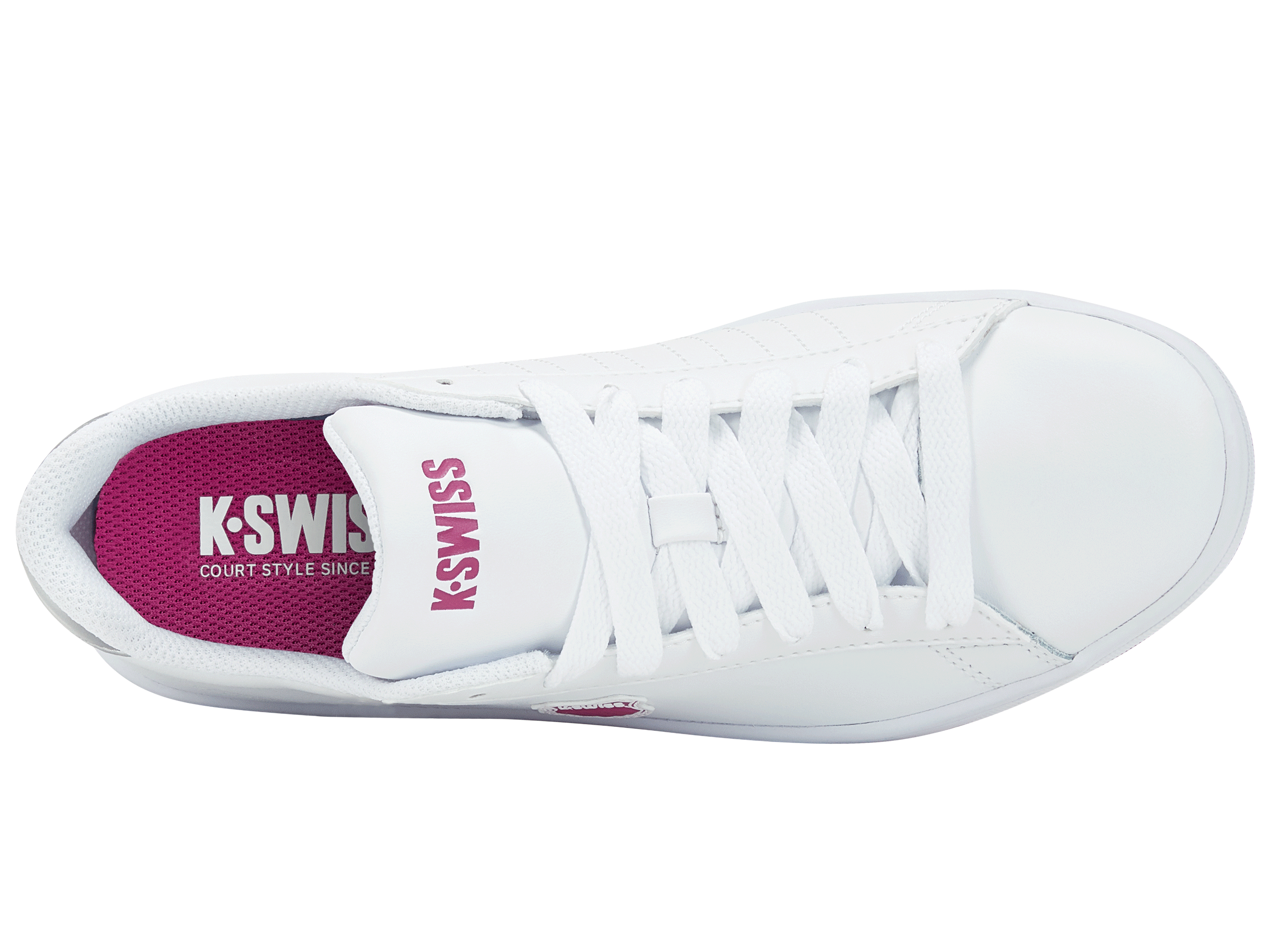 Nike Court Shield Women's Tennis Shoes - White/Festival Fuchsia/Silver | Lightweight & Durable for Tennis & Casual Wear