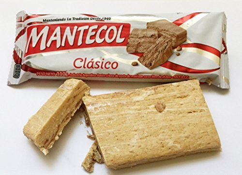 MANTECOL Clasico Peanut Butter Dessert - Gluten Free, 110g (Pack of 4) | Sweet Spread for Toast, Baking & Snacks | Traditional Argentine Treat