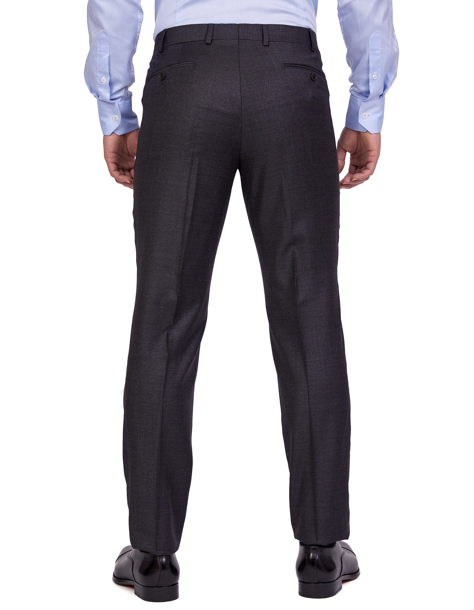 Henry Sartorial Chilton Wool Suit - Charcoal Gray Men's Business Professional Attire | Perfect for Office Meetings, Weddings & Formal Events