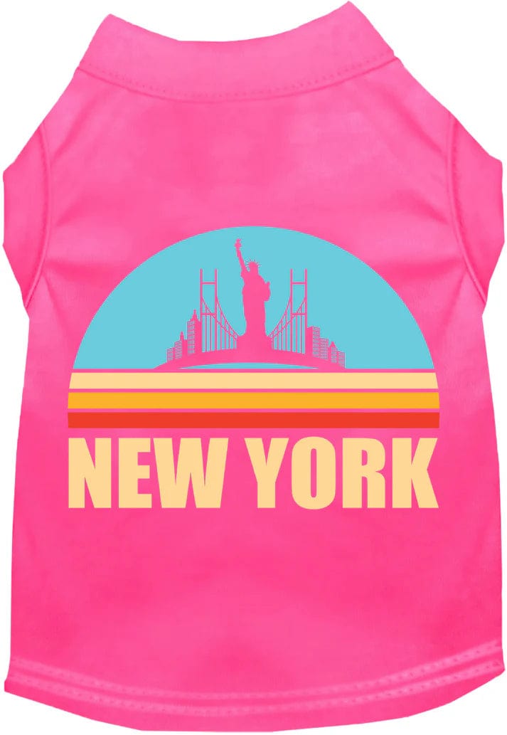 New York Themed Dog Shirts - Stylish Pet Apparel for Small & Large Breeds - Perfect for City Walks, Pet Photos & Special Occasions