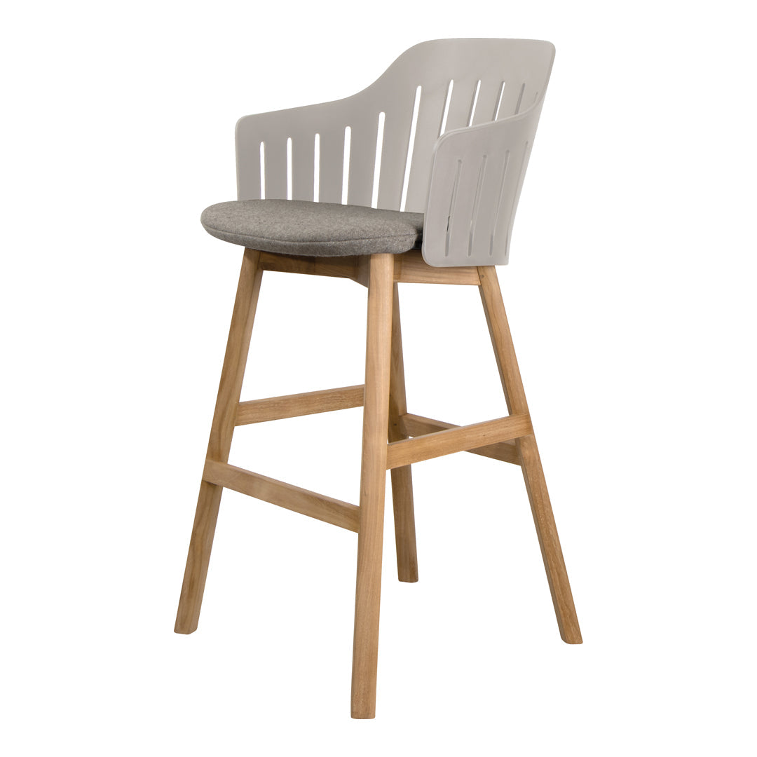 Stylish Wooden Bar Stool with Comfortable Seat Cushion - Perfect for Kitchen Islands, Breakfast Nooks & Home Bars