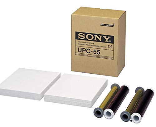Sony Color Digital Paper Print UPC-55 (1 Pack) - High-Quality Thermal Paper for Receipts, Labels & Barcode Printing - Ideal for Retail, POS Systems & Small Business Use