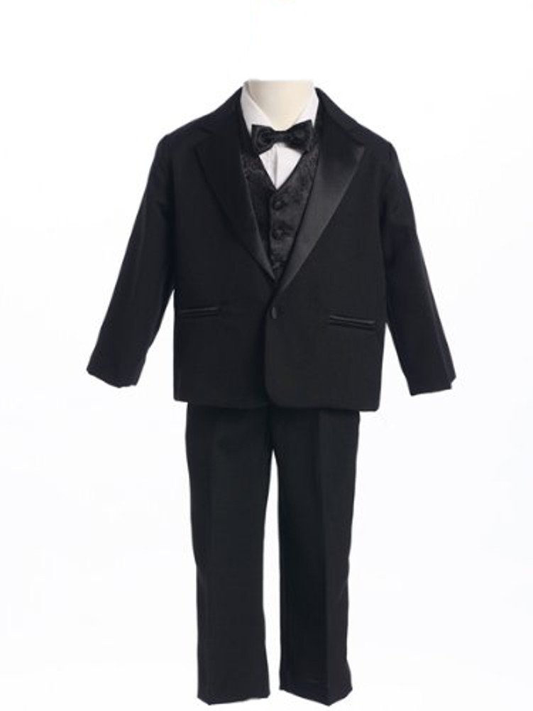 Lito Boys Tuxedo Suit for Kids - Formal Wear for Weddings, Parties & Special Occasions | Clearance Sale