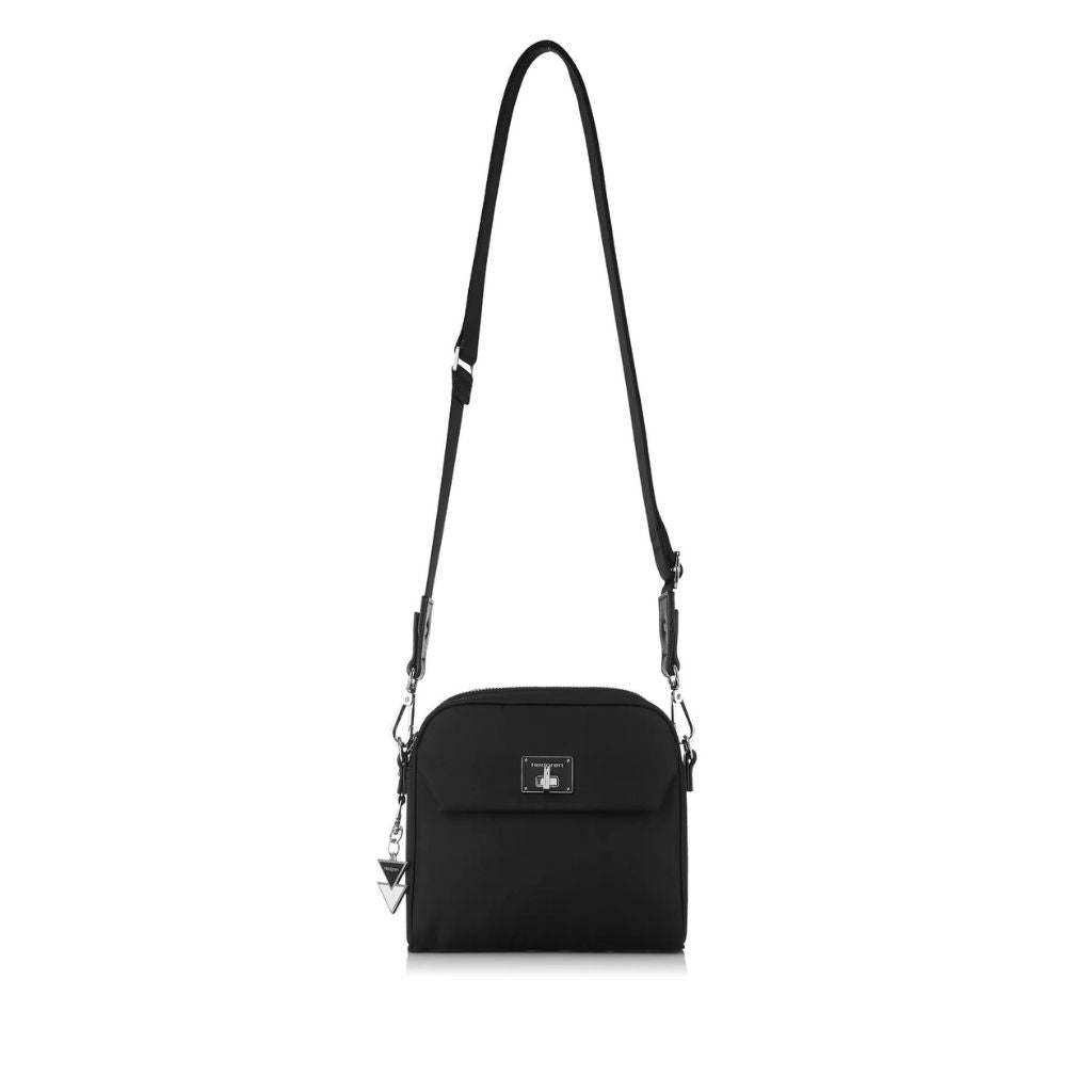Hedgren Fair Shoulder Bag for Women - Lightweight Durable Travel Crossbody Purse, Black - Perfect for Work, Commuting & Weekend Outings