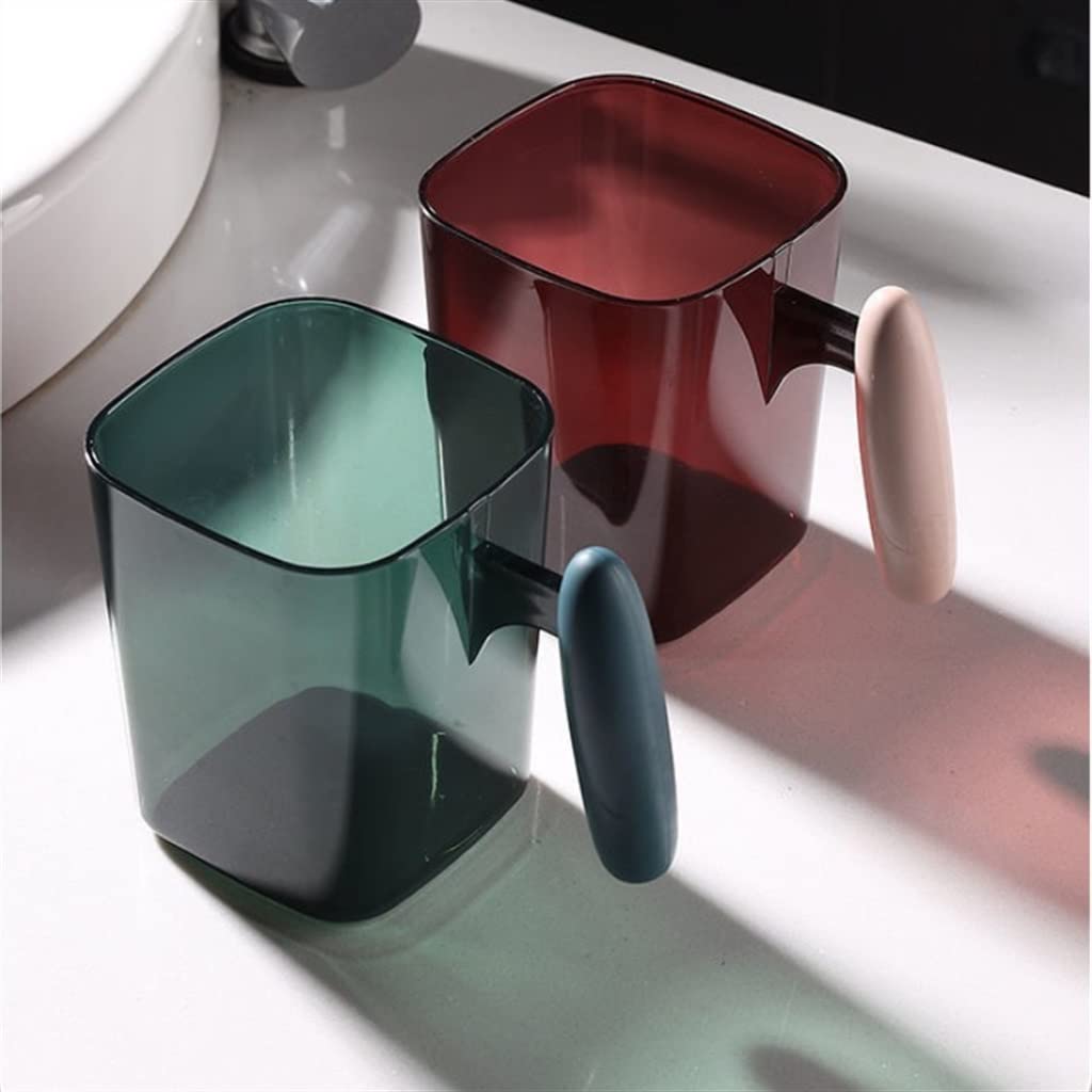 4-Piece Toothbrush Holder Set - Durable Bathroom Organizer for Brushes & Cups - Perfect for Home, Office, or Travel Use