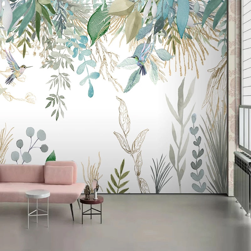 Tropical Wallpaper - Vibrant & Exotic Wall Coverings for Living Room, Bedroom & Home Decor | Waterproof Peel & Stick Wallpaper