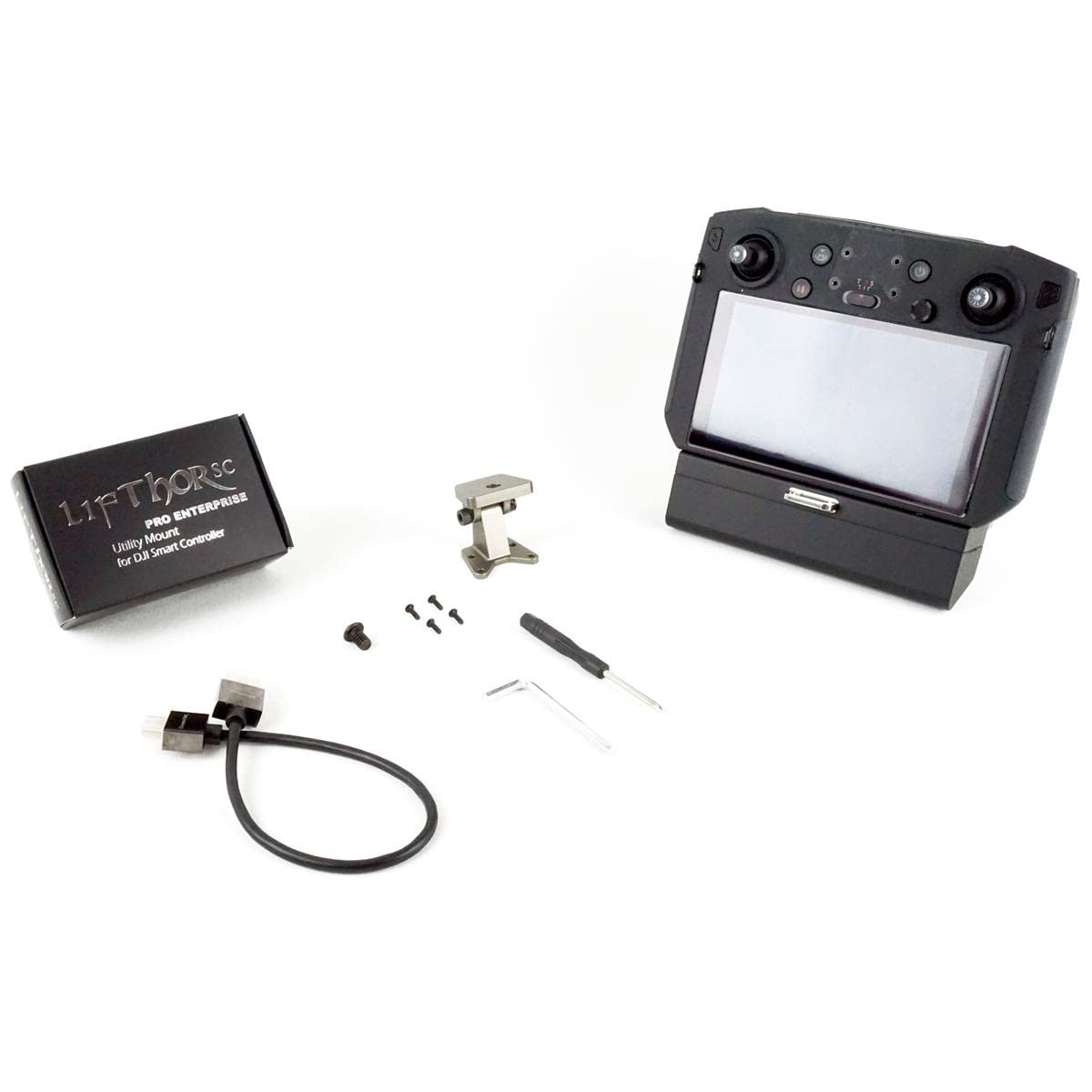 DJI Smart Controller Enterprise & Matrice 300 HDMI Monitor Mount - Thor SC PRO Enterprise Bracket for Aerial Photography, Industrial Inspection & Drone Operations