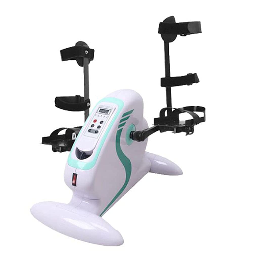 Electric Pedal Exerciser with Leg Support - Portable Mini Exercise Bike for Hand, Arm, Knee & Leg Rehabilitation - Ideal for Home Physical Therapy, Seniors & Disabled Users - Compact Fitness Equipment for Recovery & Mobility Training