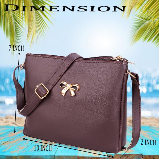 Stylish Crossbody Sling Bag for Women & Girls - Fashionable Shoulder Purse for Daily Use, Travel, Shopping & Outings