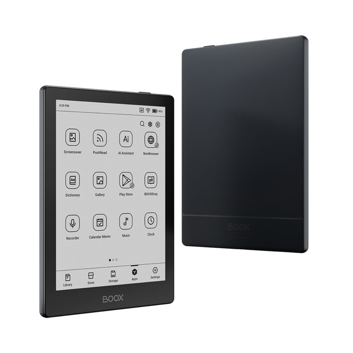 BOOX Go 6 E Ink eReader - 6 Inch HD Screen, Android 11, Front Light, 32GB Storage - Perfect for Reading eBooks, PDFs & Comics at Home, Office or Travel