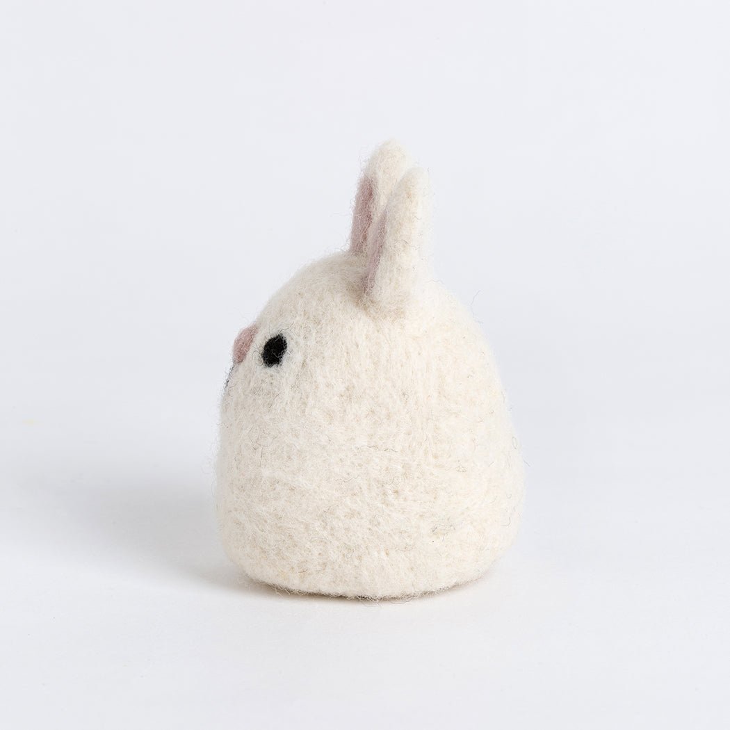 DIY Needle Felting Kit - Create Adorable Pocket Bunny - Complete Starter Set with Wool & Tools - Perfect for Stress Relief, Gifts & Home Decor