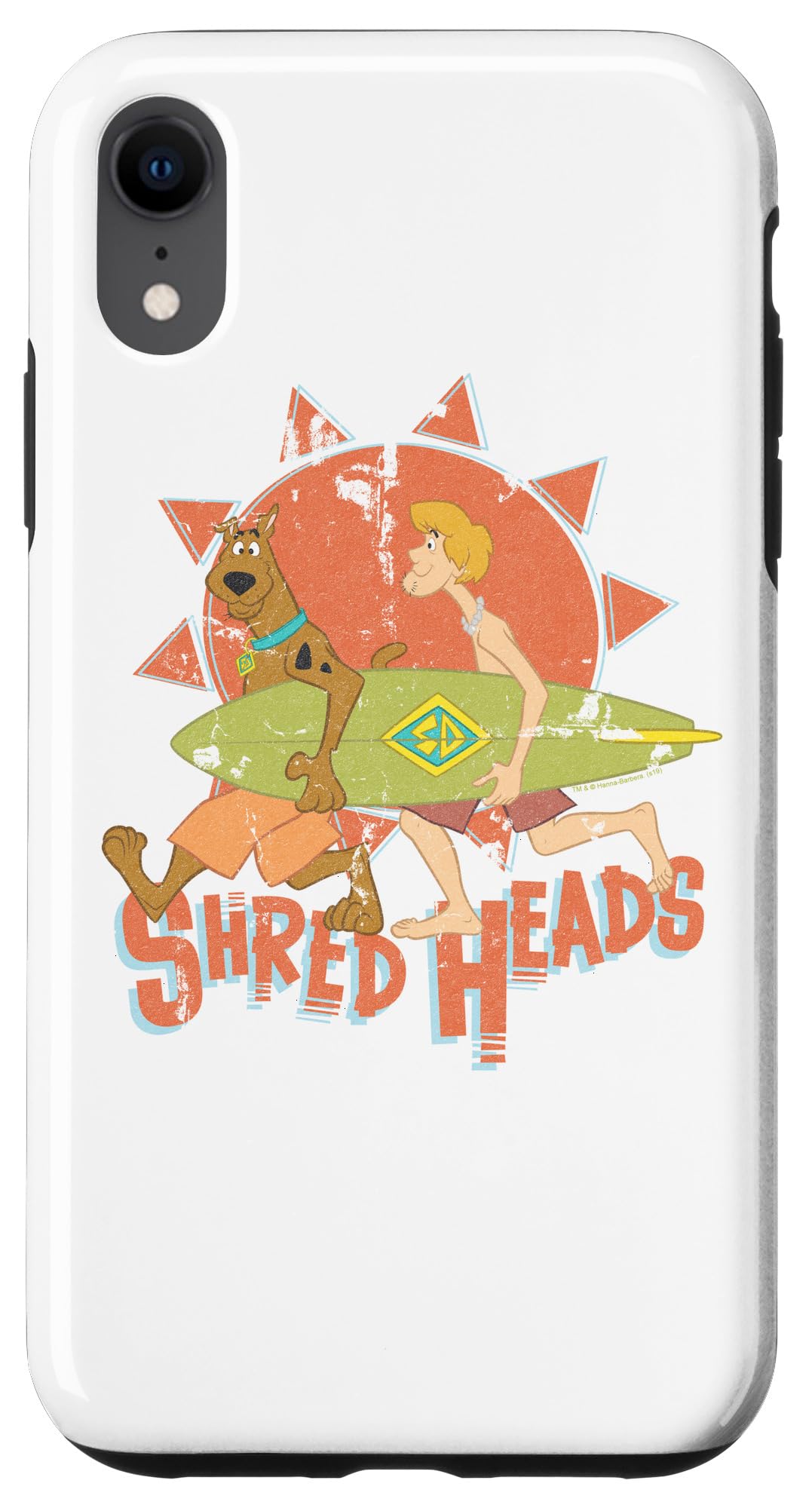 Scooby-Doo iPhone XR Case - Fun Cartoon Shred Heads Design - Durable Protective Cover for iPhone XR - Perfect for Fans, Gifts & Everyday Use