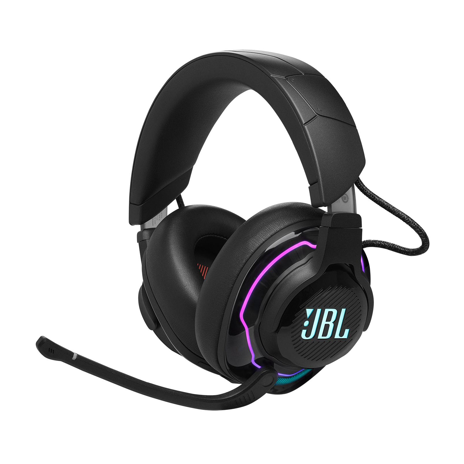 JBL Quantum 910 Wireless Gaming Headset with Active Noise Cancelling, Bluetooth, 30-Hour Battery & Detachable Mic - Black | Perfect for PC, PS5, Xbox & Mobile Gaming