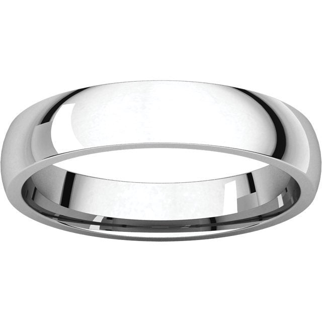 14K Gold 4mm Comfort Fit Wedding Band for Women – Elegant & Lightweight Ring for Bridal, Anniversary, and Everyday Wear