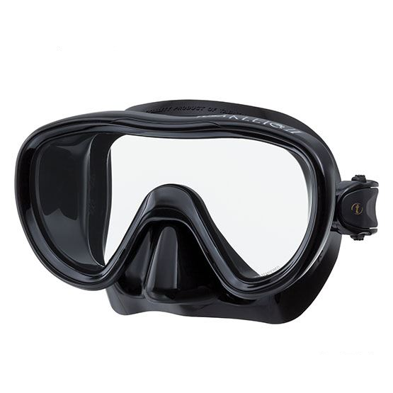 TUSA Kleio II Scuba Diving Mask - Comfortable Snorkeling & Freediving Mask with Tempered Glass for Clear Vision - Perfect for Ocean Adventures, Pool Training, and Underwater Photography