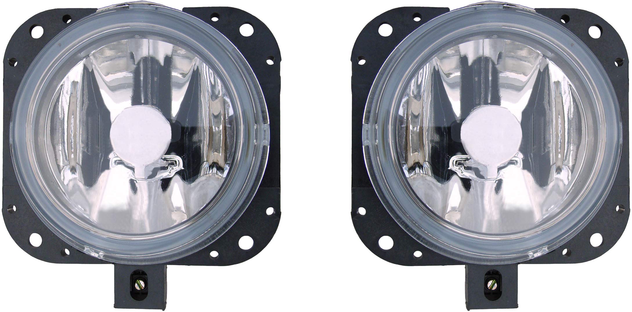 Halogen Replacement Fog Lights for 2002-2003 Mazda MPV & 2001-2003 Miata - Compatible with MA2592104 N06651680A - Durable Pair for Enhanced Night Driving Safety in Rain & Fog