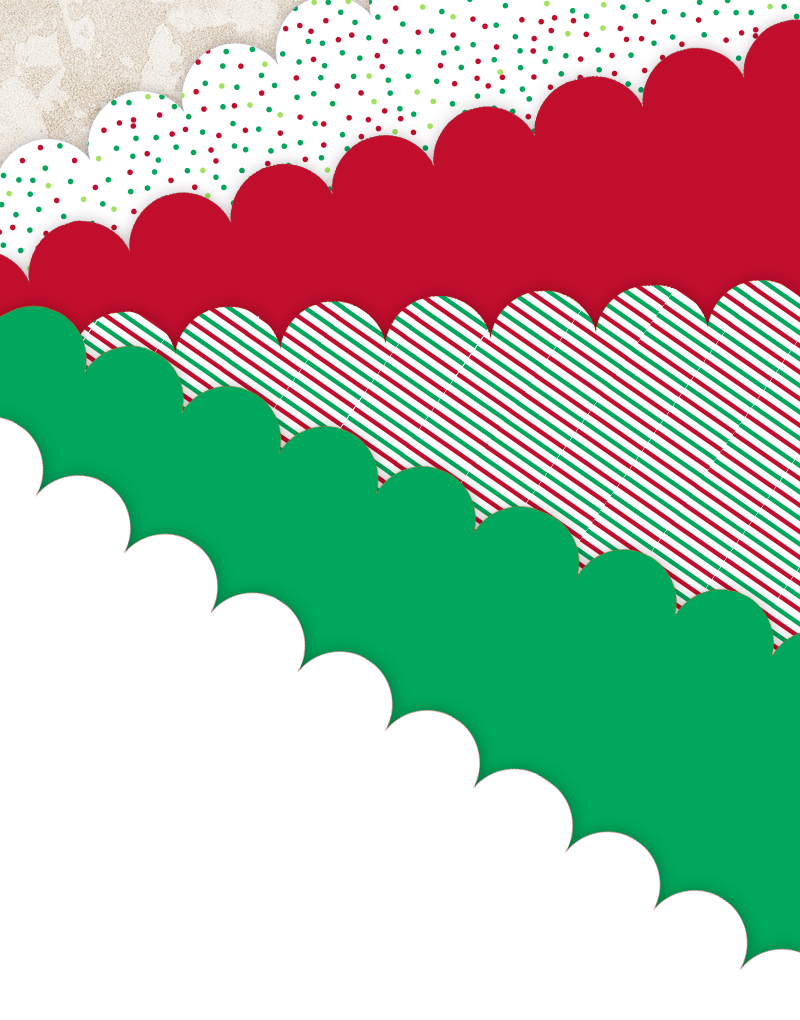 Festive Scalloped Tissue Paper for Gift Wrapping, Party Decorations, and DIY Crafts - Perfect for Christmas, Birthdays, and Special Occasions