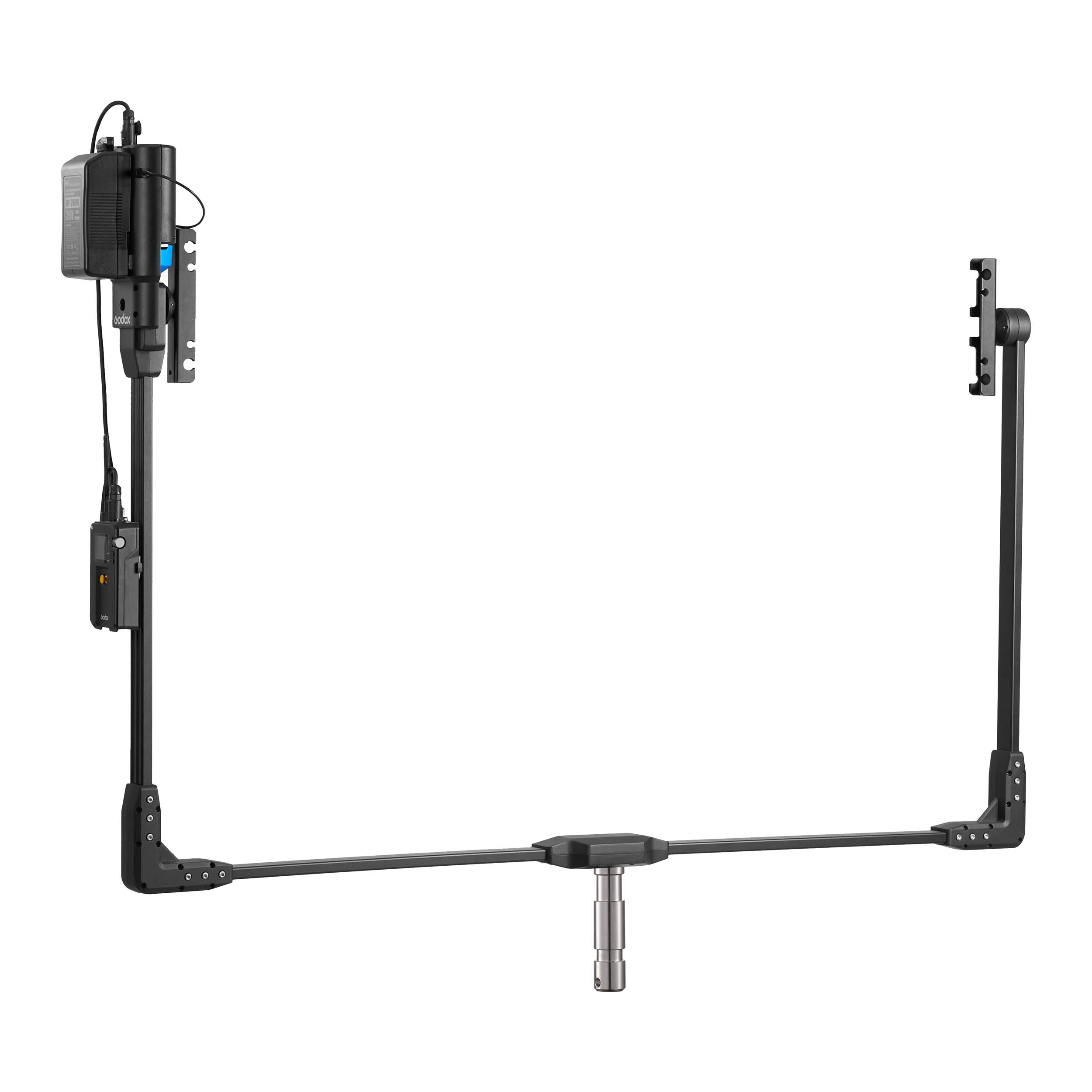 KNOWLED FS800MPY Motorized Yoke for F800R & F600BI Camera Mounts - Professional Video Stabilization Equipment for Film & Broadcast Use
