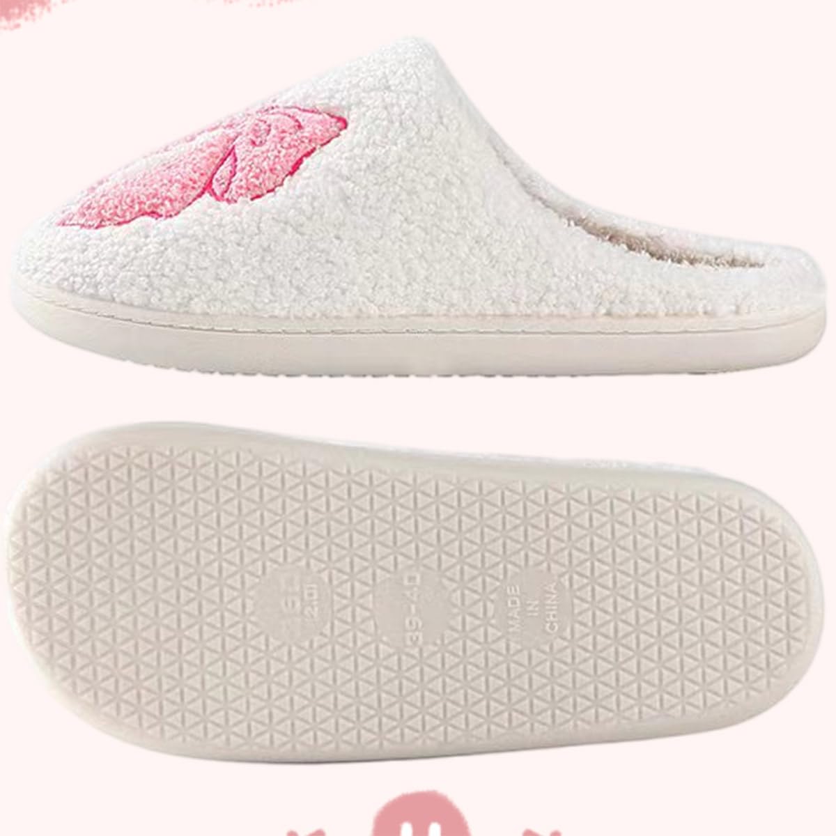 **Unisex Memory Foam Slippers for Men & Women - Soft Fuzzy Indoor/Outdoor House Slippers, Comfortable Non-Slip Bedroom Shoes - Perfect for Home, Lounge & Casual Wear**