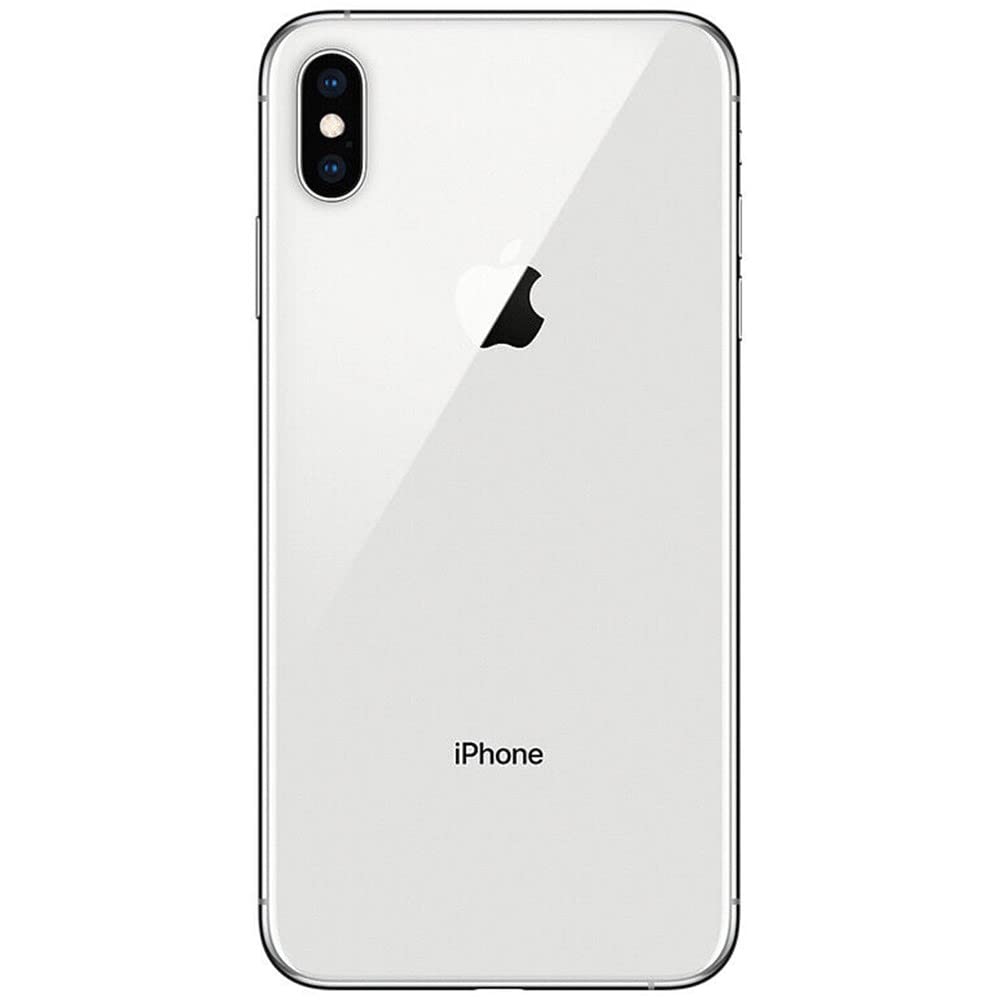 Apple iPhone XS Max 256GB Unlocked Smartphone - US Version Silver (Renewed) | Perfect for Travel, Business & High-End Photography