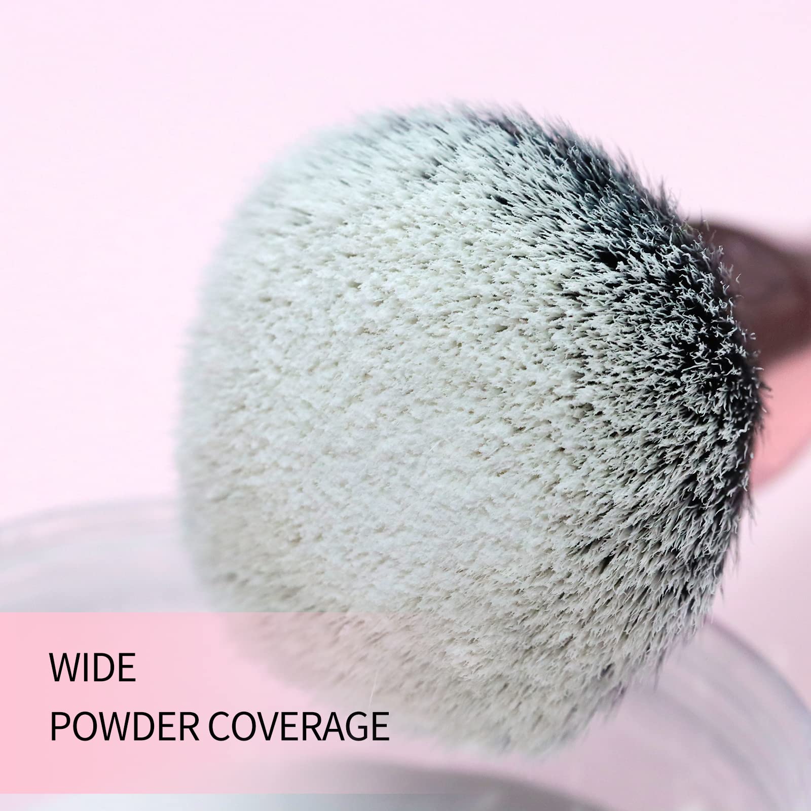 Professional Double Ended Makeup Brush Set - Foundation & Contour Brush for Blending Liquid, Powder, Concealer & Cream Cosmetics | Perfect for Everyday Makeup & Professional Studio Use