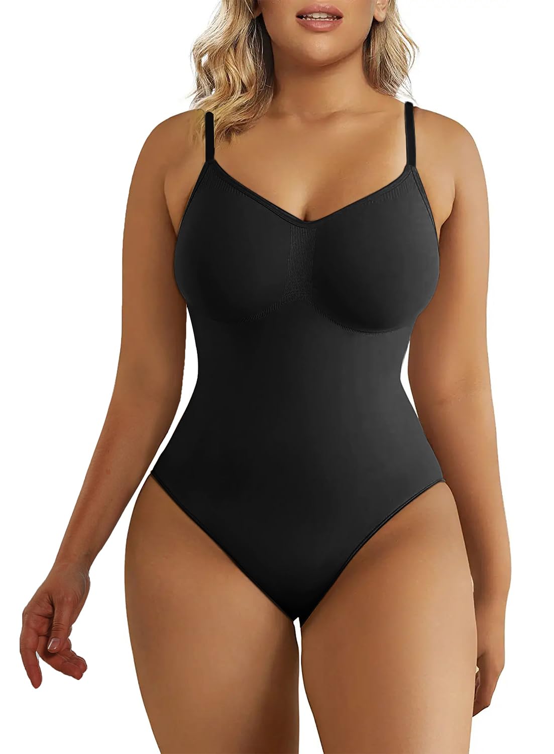 SHAPERX Women's Shapewear Bodysuit - Tummy Control & Waist Trainer for Women, Seamless Sculpting Body Shaper - Perfect for Everyday Wear, Workout & Special Occasions