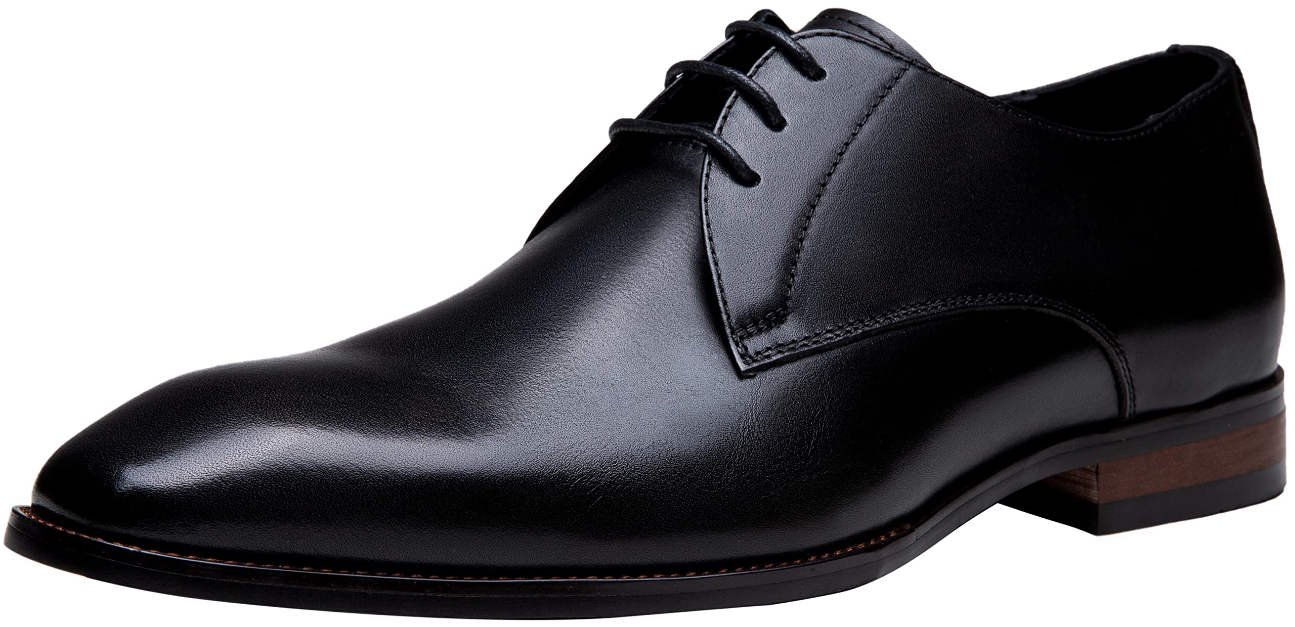 Premium Men's Leather Dress Shoes - Classic Oxford Derby Brogue Wingtip Business Formal Shoes for Men | Perfect for Weddings, Office & Special Occasions