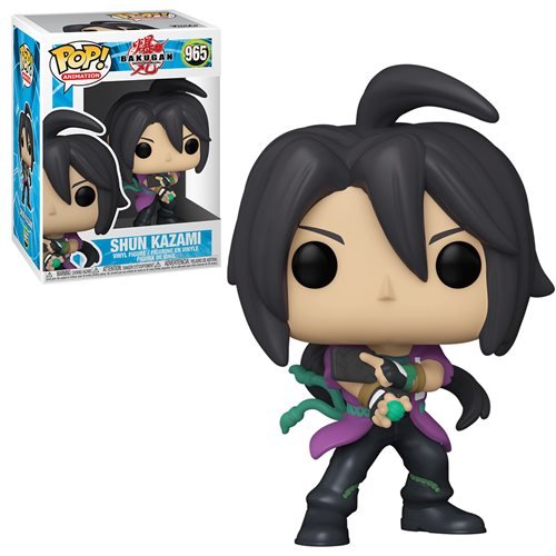 Bakugan Battle Brawlers Shun Kazami Pop! Vinyl Figure Collectible Toy - Perfect for Fans, Display & Gifts [965]