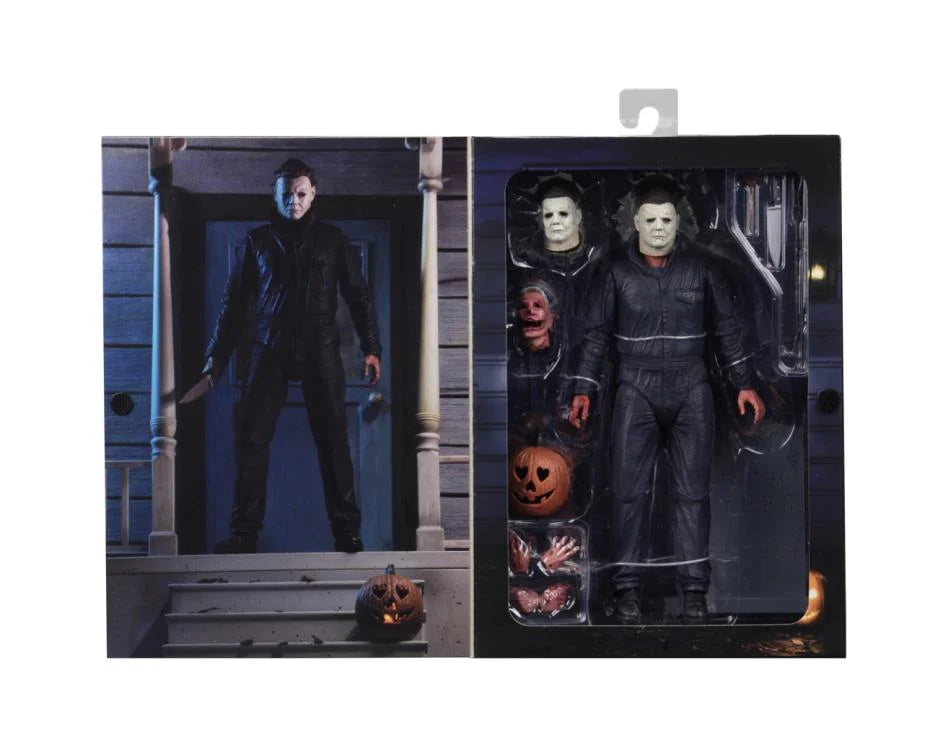 NECA Ultimate Michael Myers Action Figure - Halloween 2018 Collectible - Perfect for Horror Fans, Cosplay & Movie Memorabilia Displays