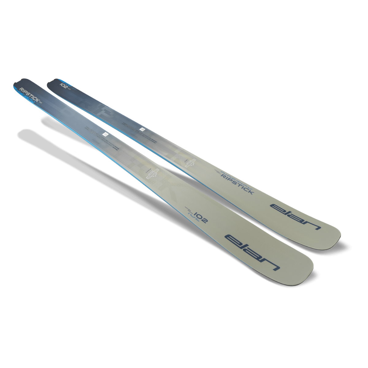 Elan RIPSTICK 102 All-Mountain Skis 2026 - Lightweight Freeride Skis for Powder & Groomers | Perfect for Backcountry & Resort Skiing
