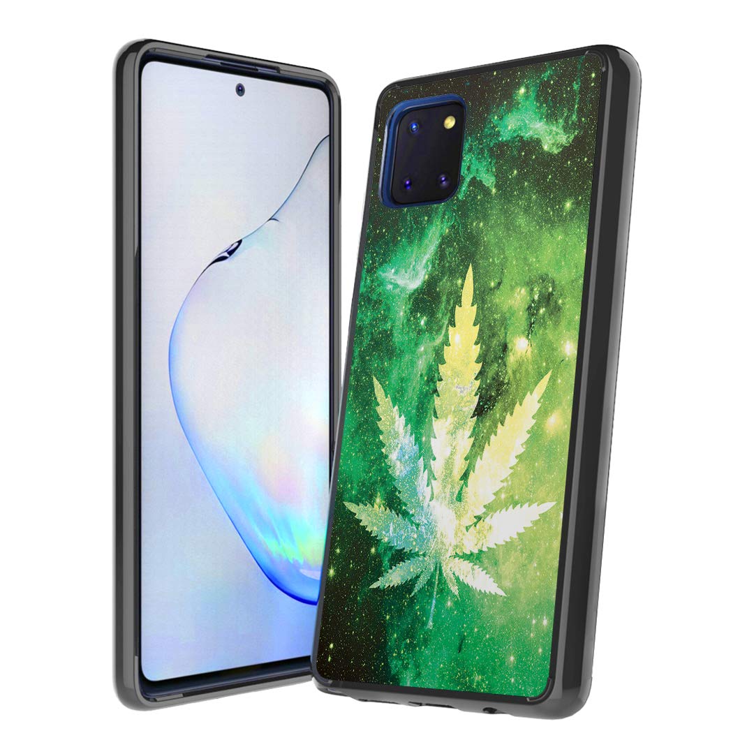 Cute Slim Shockproof Case for Galaxy Note 10 Lite - Space Green for Women & Men