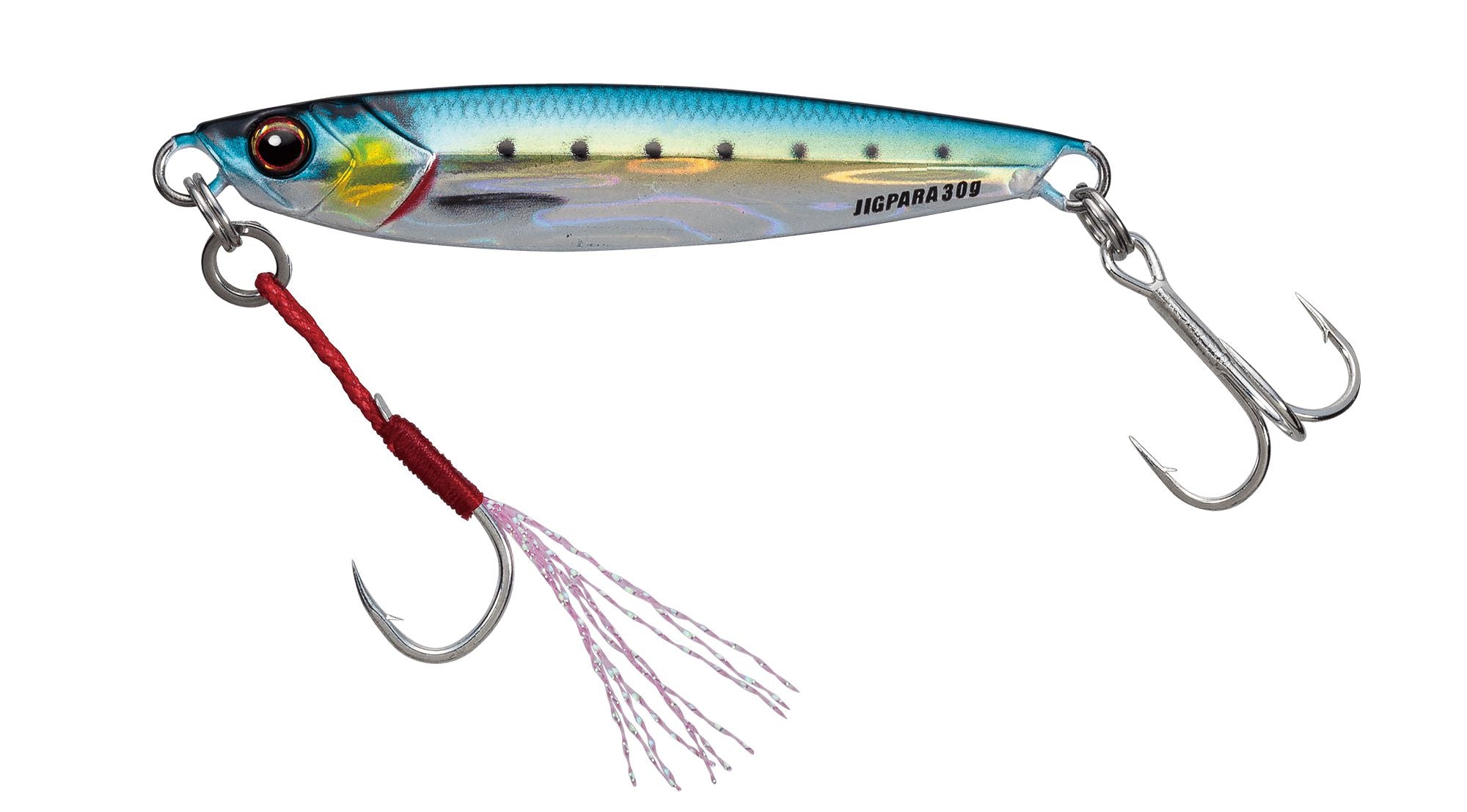 Major Craft Jigpara Standard Fishing Jigs - Saltwater & Freshwater Lures for Bass, Trout, and Walleye - Perfect for Casting, Trolling, and Ice Fishing