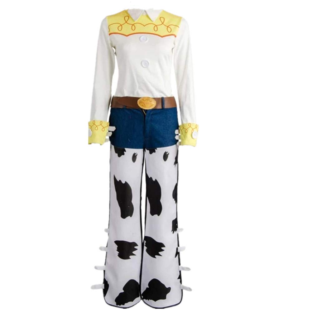 Yodeling Cowgirl Jessie Cosplay Costume - Adult Full Set for Halloween, Carnival, Cosplay & Themed Parties | Disney Toy Story Inspired Outfit
