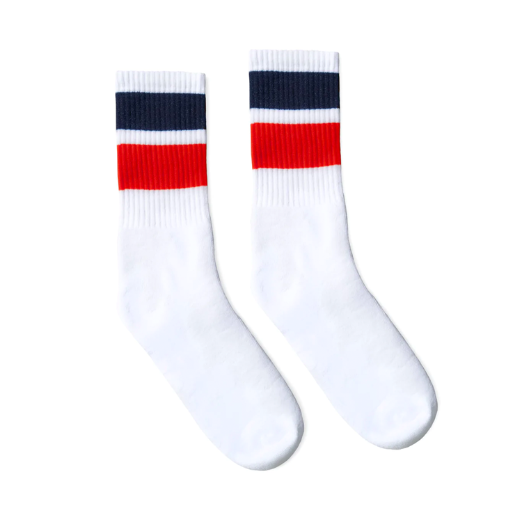red & navy