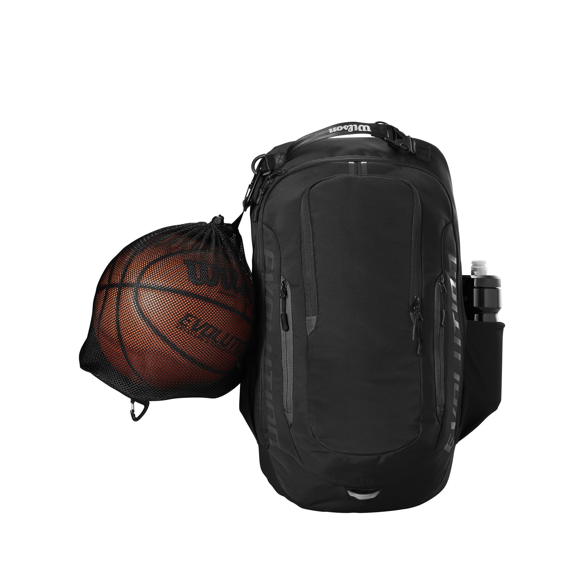 Wilson Evolution Basketball Gearpack - Premium Basketball Equipment Bag for Training & Games - Durable Sports Backpack for Basketball Players, Coaches & Fans - Perfect for Gym, Court & Travel