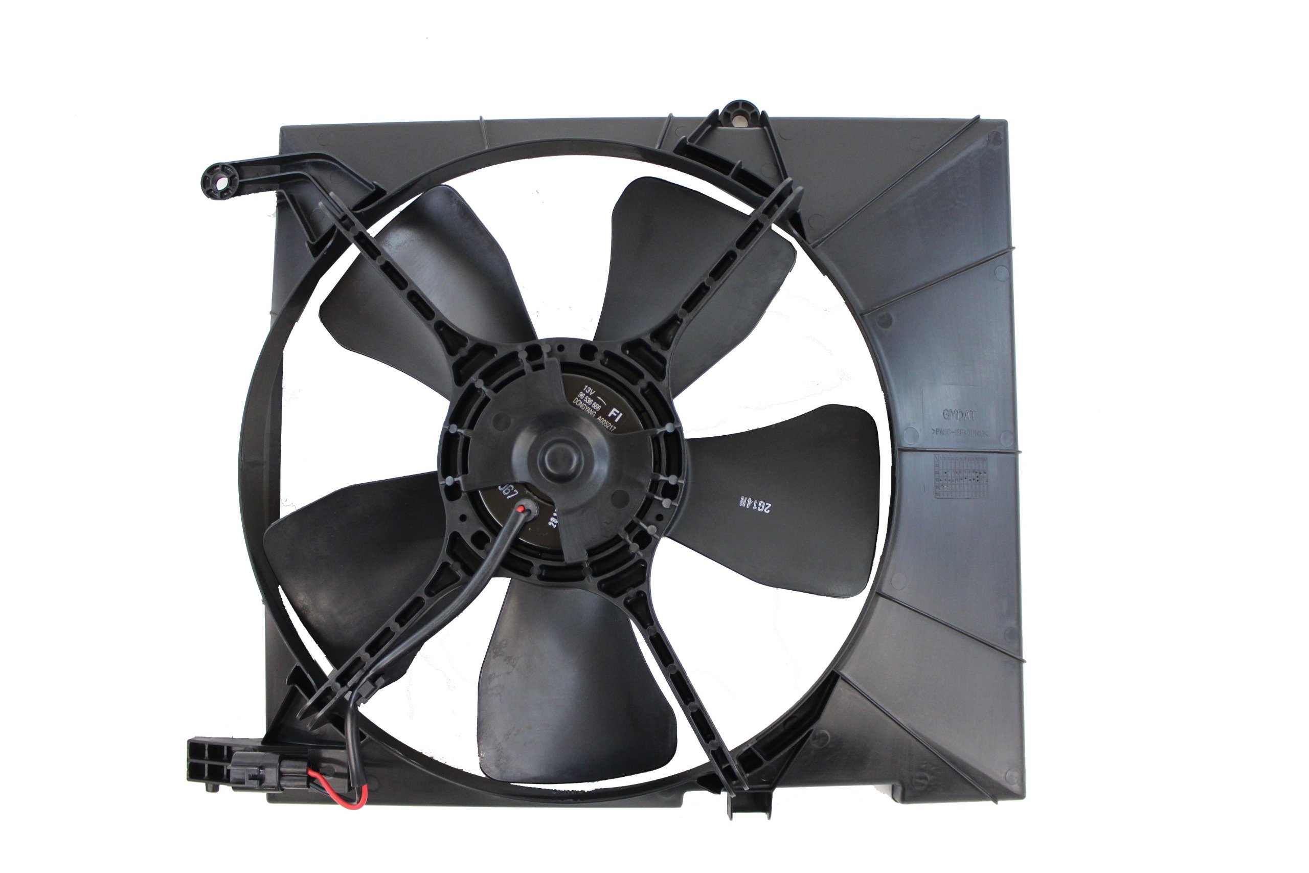 Genuine GM Parts 96536666 Radiator Fan Motor Assembly - Replacement Cooling System for Chevy, GMC & Cadillac - Perfect for Engine Overheating Prevention & Summer Driving