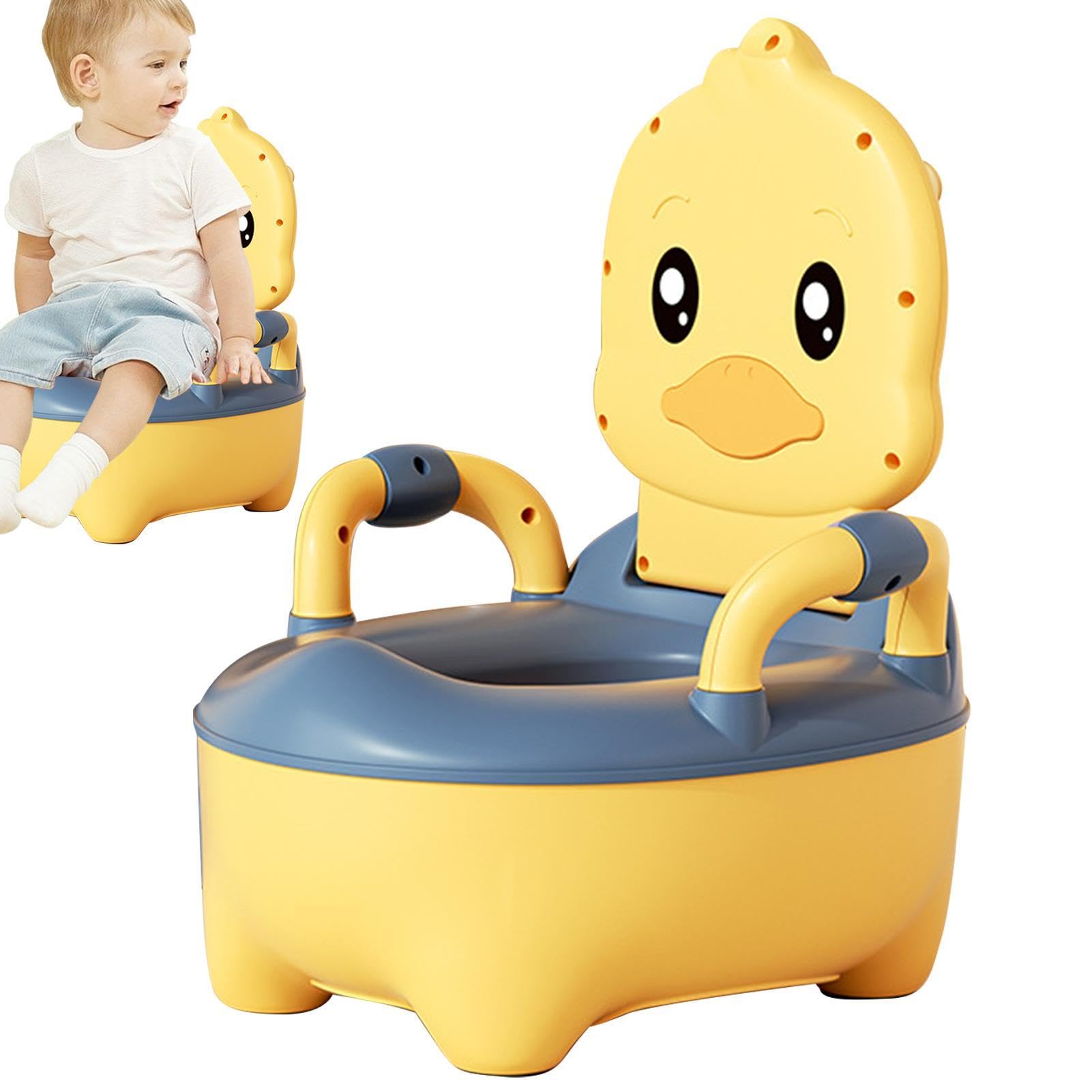 Portable Potty for Kids - Durable Cartoon Training Toilet with Removable Drawer - Travel & Home Use for Toddlers Boys & Girls - Ideal for Camping, Road Trips & Indoor Potty Training