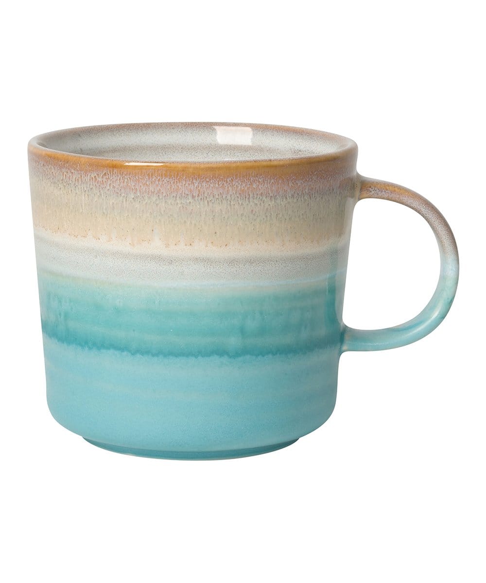 Now Designs Horizon Ceramic Coffee Mug - 15oz Insulated Travel Mug with Lid - Perfect for Home, Office & Outdoor Use