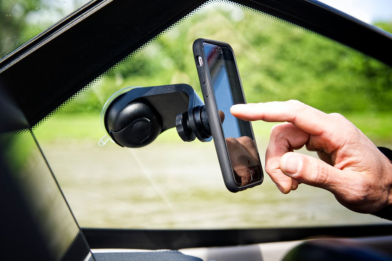 SP Connect Suction Mount Car Camera - Universal Dashboard Cam for iPhone & Android - Perfect for Road Trips, Vlogging & Hands-Free Recording