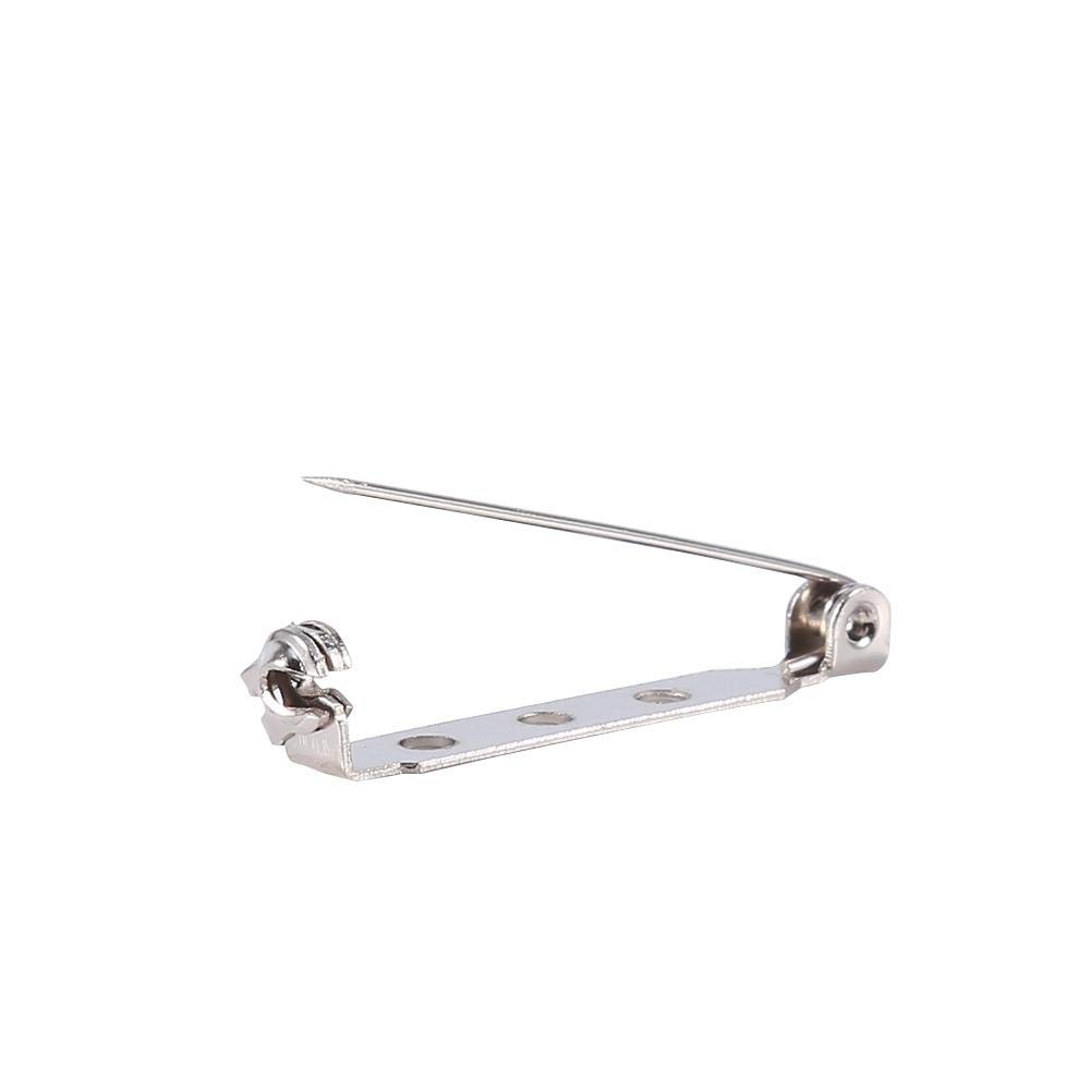 50 Pcs Bar Pins for Jewelry Making - 20/25/32/38mm Brooch Lock Back Safety Catch Rolling - DIY Craft Supplies for Necklaces, Bracelets & Pins - Perfect for Jewelers & Crafters
