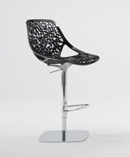 Casprini Caprice Stool - Modern Bar Stool with Adjustable Height & Swivel Base for Kitchen Island, Breakfast Bar & Home Decor